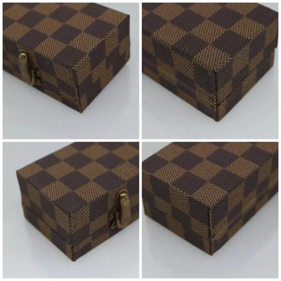 LOUIS VUITTON Damier Ebene Watch case Accessory Case LV - Picture 15 of 15